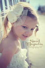 Ivory Flowers- Fascinator- Ivory Satin Fabric Flower Hair Clip-hair  Fascinator Bridal Flower Headpiece