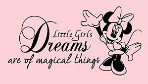 These are the best examples of minnie mouse quotes on poetrysoup. Minnie Dreams Vinyl Decal Sticker For Wall Nursery Children S Room Quote Black 23 Inches Peel And Stick Removable Decor Art Minnie Mouse Dream Buy Online In Guernsey At Guernsey Desertcart Com Productid 20613120