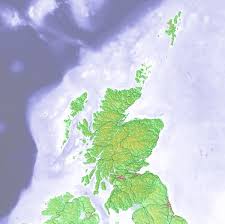 En este mapa de escocia te lo enseñamos todo: Escocia Mapa Del Tiempo