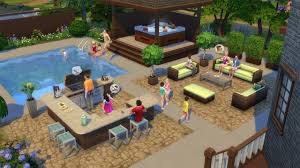 Create A Summer Proof Garden With The Sims 4 Perfect Patio Out Today Sims 4 Penthouse Sims Sims House
