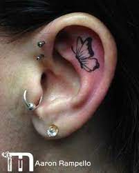 Master S Method Tattoo Body Piercing Master S Method Tattoo Body Piercing Aaron Rampello Tattoo Portfolio Our Ear Tattoo Piercing Tattoo Inner Ear Tattoo