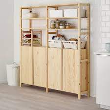 Ikea schrank nachttisch nachtschrank nachtkonsole kommode mit 2 schubladen. Ivar 2 Elem Boden Schrank Kiefer Hier Entdecken Ikea Osterreich