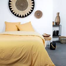Un choix unique de parure de lit 2 personnes disponible dans notre magasin. Today Parure De Lit 2 Personnes 220 X 240 Cm Coton Imprime Jaune Ethnique De
