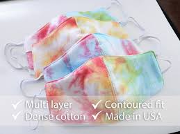 Tie Dye Face Mask Washable Tie Dye Face Mask Tie Dye Mask Etsy In 2020 Diy Face Mask Face Mask Tie Dye
