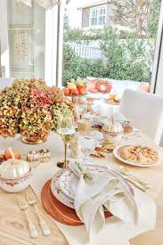 Thanksgiving Dinner Tablescape Ideas Kristy Wicks In 2020 Dinner Table Decor Entertaining Tablescapes Thanksgiving Table