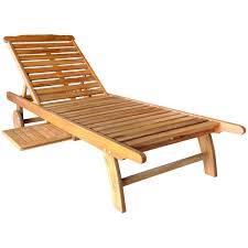 Free delivery for many products! Wooden Sun Lounger With Tray Savvysurf Co Uk