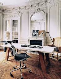 Black White And Wood Rooms Aphrochic Modern Soulful Style Beautiful Office Spaces Home Office Design Home Office Space