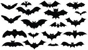 Bats Silhouette Vector Download Bat Vectors Bat Silhouette Silhouette Clip Art Silhouette Vector