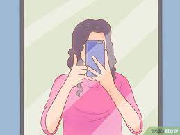 Stand facing the light and hold your phone up so the light is hitting your face, but not beaming like crazy into the camera. Simple Ways To Take A Mirror Selfie 12 Steps With Pictures