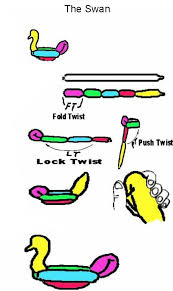Balloon twisting instructions for how to make a shield. Make Your Own Balloon Models Clown Bluey