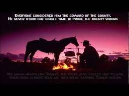 Kenny Rogers Coward Of The County Lyrics Video Coward Of The County Country Music Country Music Videos