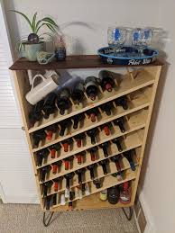 Wavertree Wine Rack - Angled | 3187-013-Elk | Elk Home