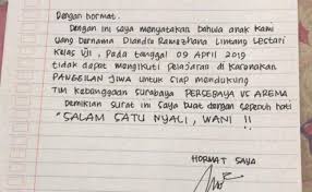 Sekilas memang surat keterangan mirip dengan surat surat pernyataan, tapi sebenarnya beda. Contoh Surat Izin Sakit Tulisan Tangan Sma Nusagates