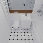 Bagian yang lebih luas dimanfaatkan untuk tiga kamar tidur dan tiga kamar mandi. 26 Desain Kamar Mandi Sederhana Minimalis Terbaru 2021 Dekor Rumah