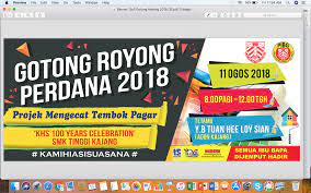 Sekolah kebangsaan bukit kuda 9hb november 2019 dirasmikan oleh yb puan rodziah bt ismail adun batu tiga anjuran pibg sk bukit kuda. Kajang High School Gotong Royong Perdana 2018