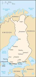 Detaillierte karten von finnland in höher auflosung. Landkarte Von Finnland Informationsseite Von Konsulate De