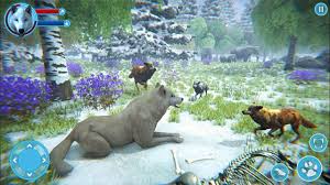 Arctic Wolf Family Simulator Wildlife Games Android Gameplay In 2020 Wild Animal Games Wolf Spirit Animal Arctic Wolf