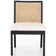 Antonia Cane Dining Chair Brushed Ebony In 2020 Cane Dining Chairs Dining Chairs Black Dining Chairs Modern