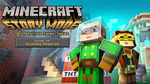 Minecraft Story Mode Will Be An All New Narrative Driven Game Series Developed By Telltale In Collaboration Wi Episode Adventure Video Game Minecraft Gameplay
