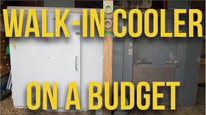 in focus walk in cooler on a budget
