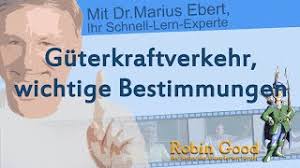 Sie wollen sich im bereich güterkraftverkehr selbstständig machen? Guterkraftverkehr Wichtige Bestimmungen Youtube
