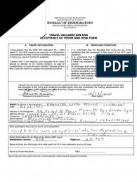 Health declaration form open a new window. Boi Travel Declaration And Acceptance Of Terms And Risks Form