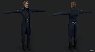 Augustine Pack 3d Models 3d Model Character Infamous Second Son 3d Model