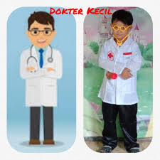 Wow 22 kartun dokter muslimah richa rumah adat di indonesia:baju. Jad Dokter Anak Baju Profesi Dokter Cilik Shopee Indonesia
