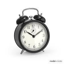 Wind Up Alarm Clock 3d Model Alarm Clock Clock Alarm
