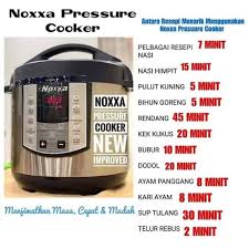 Akhir akhir ini periuk noxxa bagai jadi kegilaan ramai suri rumah. Noxxa Pressure Cooker Shopee Malaysia