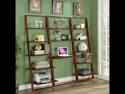 Bookshelves come in more sizes than most furniture, which makes sense because buyers choose them to fill very specific areas. Inspiring Leaning Ladder Shelf Ideas To Make Over Your Living Room Decoration Youtube
