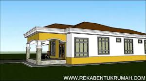 Rekabentukrumah.com imej idaman abadi ini dipetik dari kredit berikut. Pelan Rumah D1 16 Pelan Rumah Banglo Setingkat 6 Bilik 3 Bilik Air Youtube