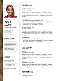 The terms curriculum and vitae are derived from latin and mean courses of my life. Resume Templates 2 Columns Columns Resume Resumetemplates Templates Resume Template Word Free Resume Template Word Free Resume Template Download