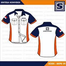 Baju batik seragam merupakan kombinasi modis desain modern trendy baik lengan panjang dan pendek yang khas sekali dengan gaya anak muda sekarang menjadi salah satu mode dalam. 25 Desain Kemeja Seragam Kerja Baju Pdh Pdl Komunitas Organisasi