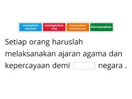 Agama dan kepercayaan terhadap tuhan yang maha esa adalah masalah yang menyangkut hubungan pribadi manusia dengan tuhan yang maha tidak boleh memaksakan kehendak kepada orang lain. Agama Dan Kepercayaan Moral Sumber Pengajaran
