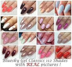 Bluesky 80501 Range Gel Nail Polish Classics Nude French