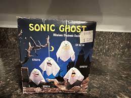 Vintage Sonic Control Sound Activated Halloween GHOST TESTED CF021J Read  Desc. | eBay