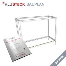Sein gang soll zeigen, wie er lebte. Bauplan Terrarium Unterschrank Gratis 100 R1 Alusteck