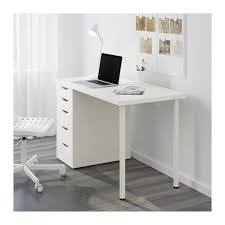 They are the perfect size for the space! Ikea Linnmon Computer Table With Drawers White 47 1 4x23 5 8 47 Inch Pricepulse