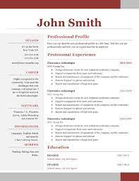 1 page cv template free download. One Page Resume Template Free Download Resume Template Free Resume Template Professional One Page Resume