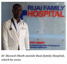 Holy family nangina mission hospital. Sacrinos On Twitter Dr Maxwell Okoth 29 Builds Ruai S Largest Medical Facility Https T Co G4zvjydy18 Lechaki Wambuiwaithaka