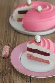 Rose Bonbon Entremets Mousse Coco Insert Fraise Rezept Einfacher Nachtisch Kuchen Und Torten Kuchen Und Torten Rezepte