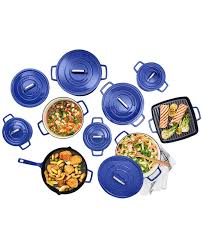 Check spelling or type a new query. Martha Stewart Collection Closeout Cast Iron Cookware Created For Macy S Reviews Cookware Kitchen Macy S