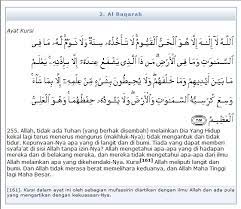 Pesantren Darul Muta Allimin Aceh Barat Ayat Kursi Dan Khasiatnya