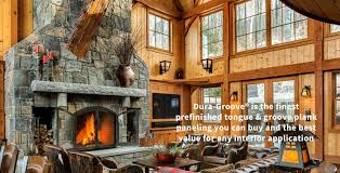 The knotty pine panels slot into each other via a tongue and groove system. Prefinished Knotty Pine Tongue Groove Boards Dura Groove