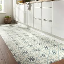 Carrelage de sol interieur potosi light grey. Carrelage Interieur Sol Mur Decor Flower Bleu Hydrolic L 20 X L 20 Cm Brico Depot