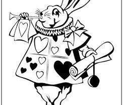 Alice in wonderland coloring pages will definitely appeal to children who are familiar with the work of the same name by lewis carroll. Tag Alice In Wonderland Coloring Page Print It Free