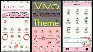 Animasi fingerprint atau screen touch id pada vivo v11 pro juga bisa diubah oleh pengguna. Vivo Phone Theme Hello Kitty Pink By Tech Nick
