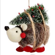 Hedgy the hedgehog christmas ornament. Holiday Hedgehog Christmas Ornament Poshmark