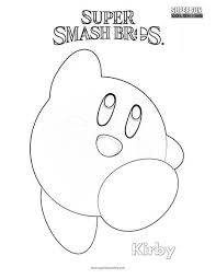 Super mario coloring pages for kids: Super Smash Brothers Coloring Pages Super Fun Coloring